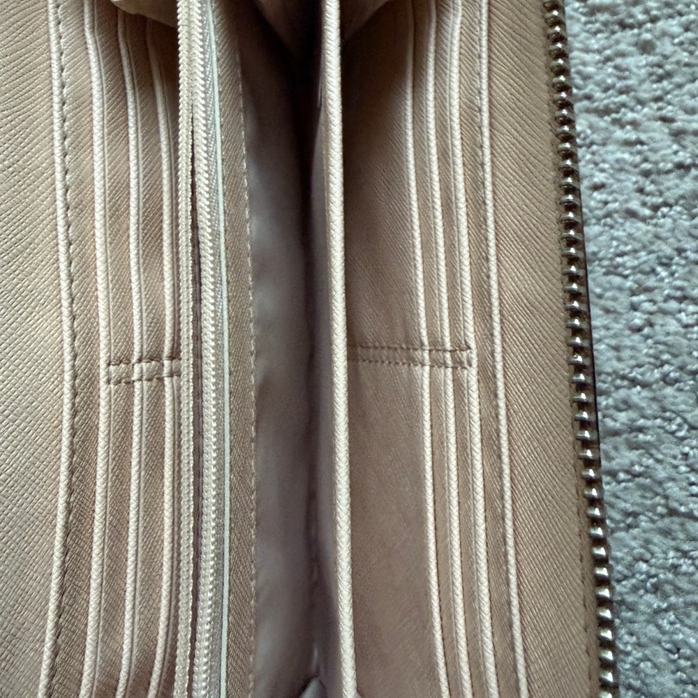 Coach Floral Wallet in Brown and Gray - Picture 2 of 3